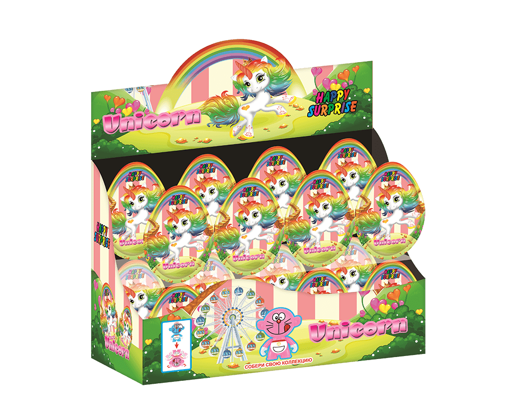 Egg UNICORN - UNICORN for boys and girls (mix)
